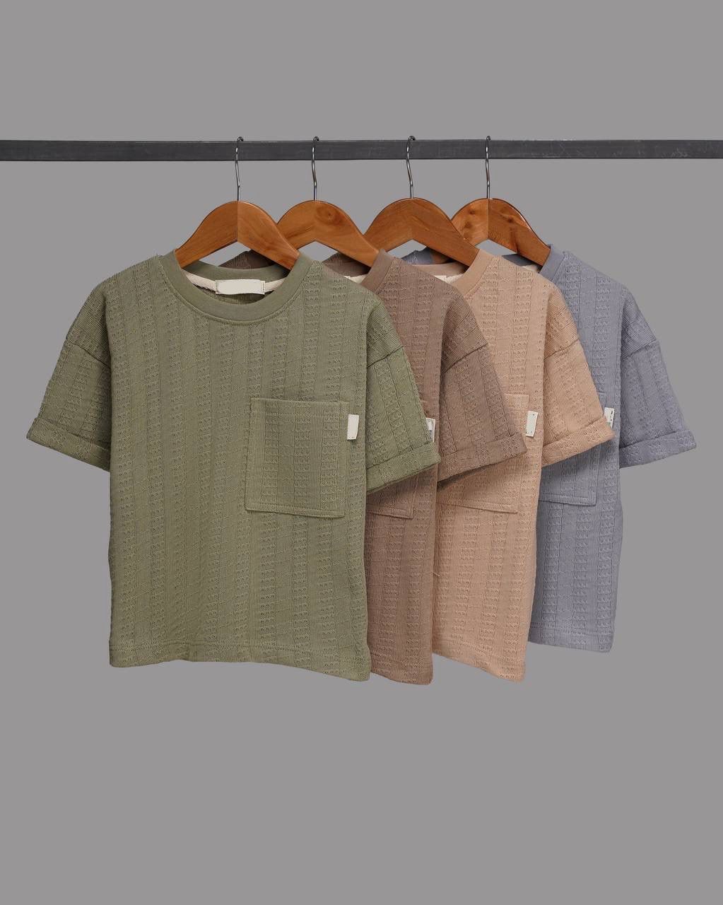 تیشرت ژاگارد شلوارک کتان