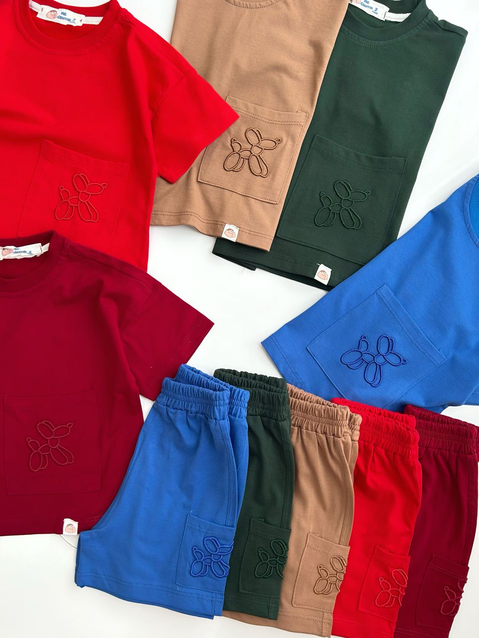 تیشرت شلوارک بادکنکی - Image 8