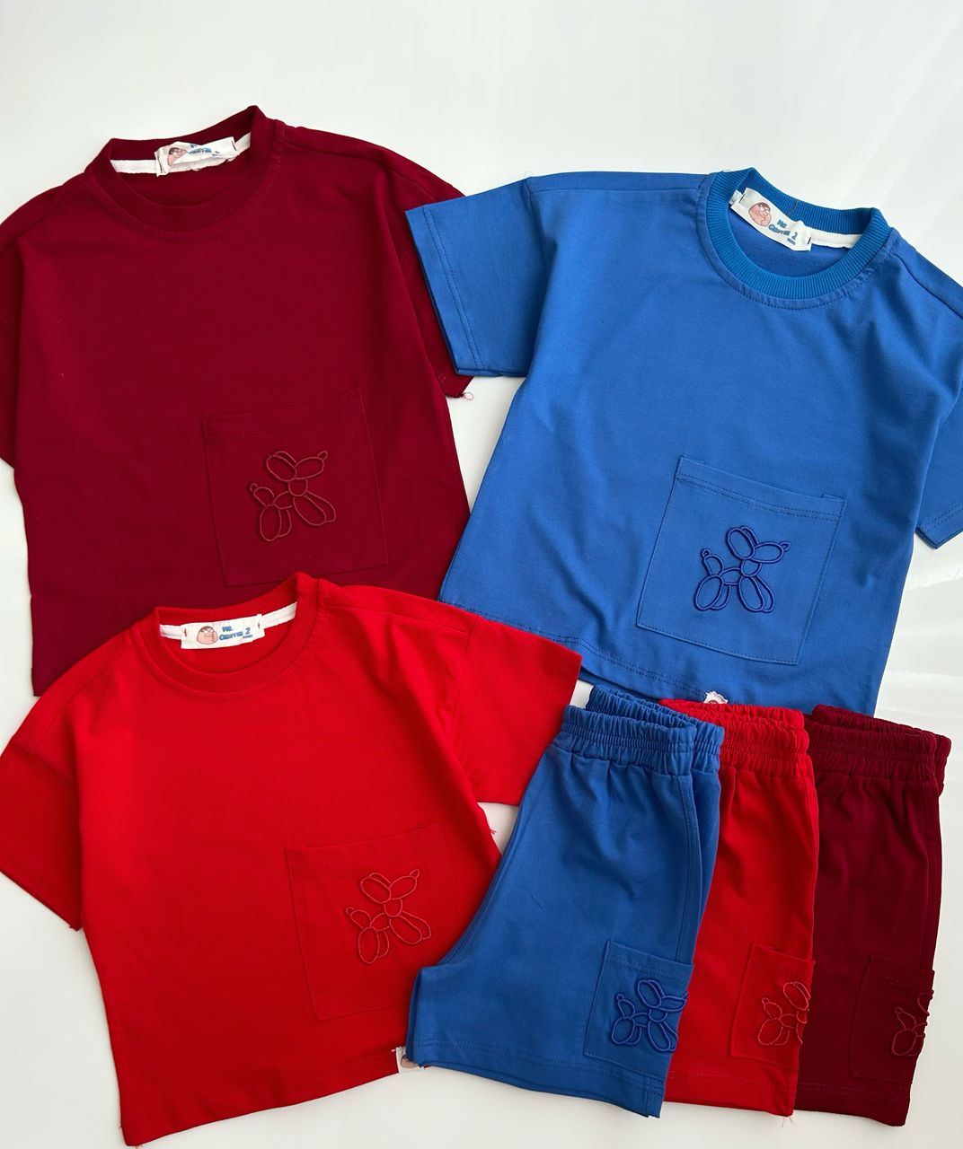 تیشرت شلوارک بادکنکی - Image 9