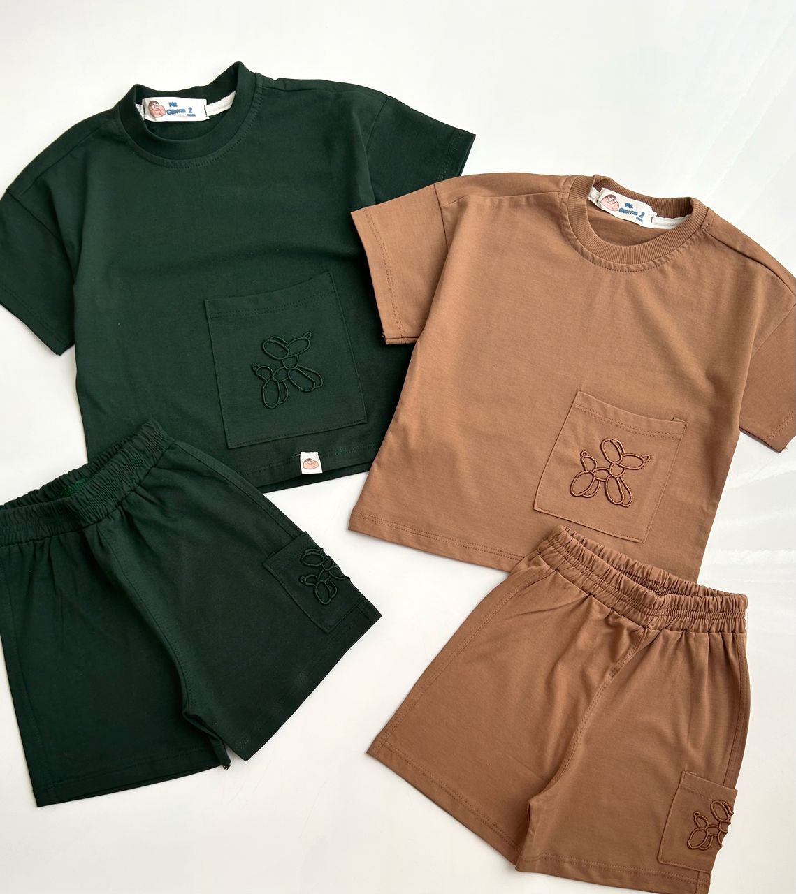 تیشرت شلوارک بادکنکی - Image 6