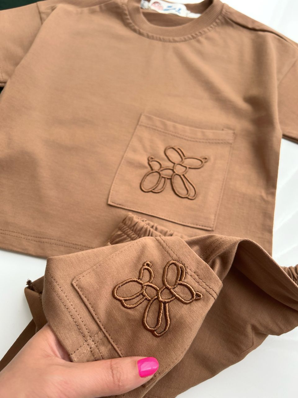 تیشرت شلوارک بادکنکی - Image 3