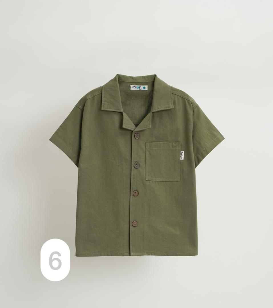 ست پیراهن لینن و شلوارک - Image 11