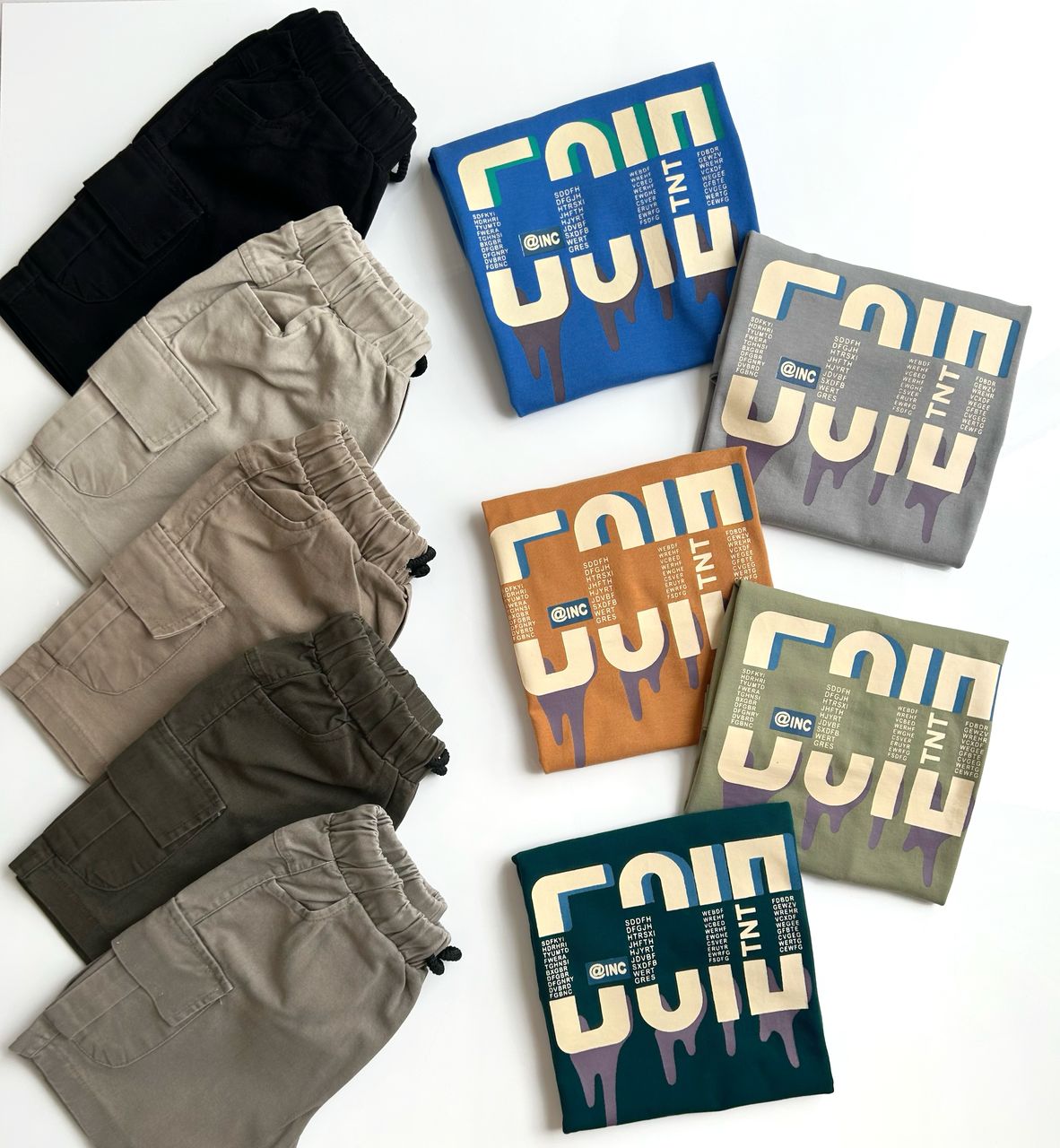 تیشرت شلوارک کتان