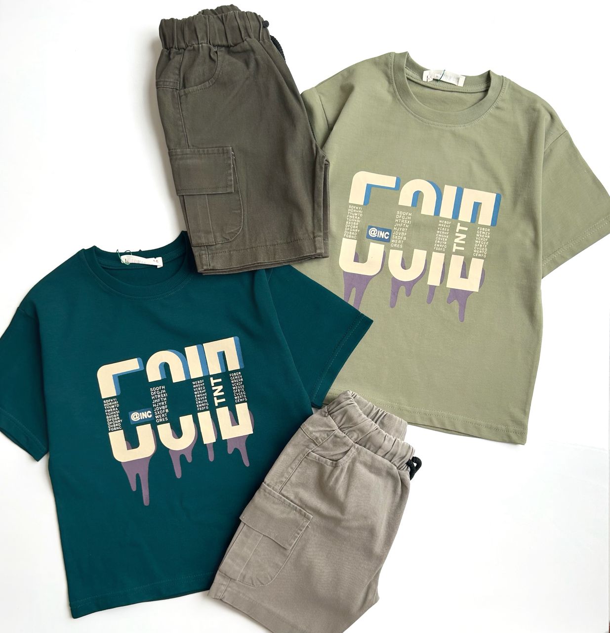 تیشرت شلوارک کتان - Image 8