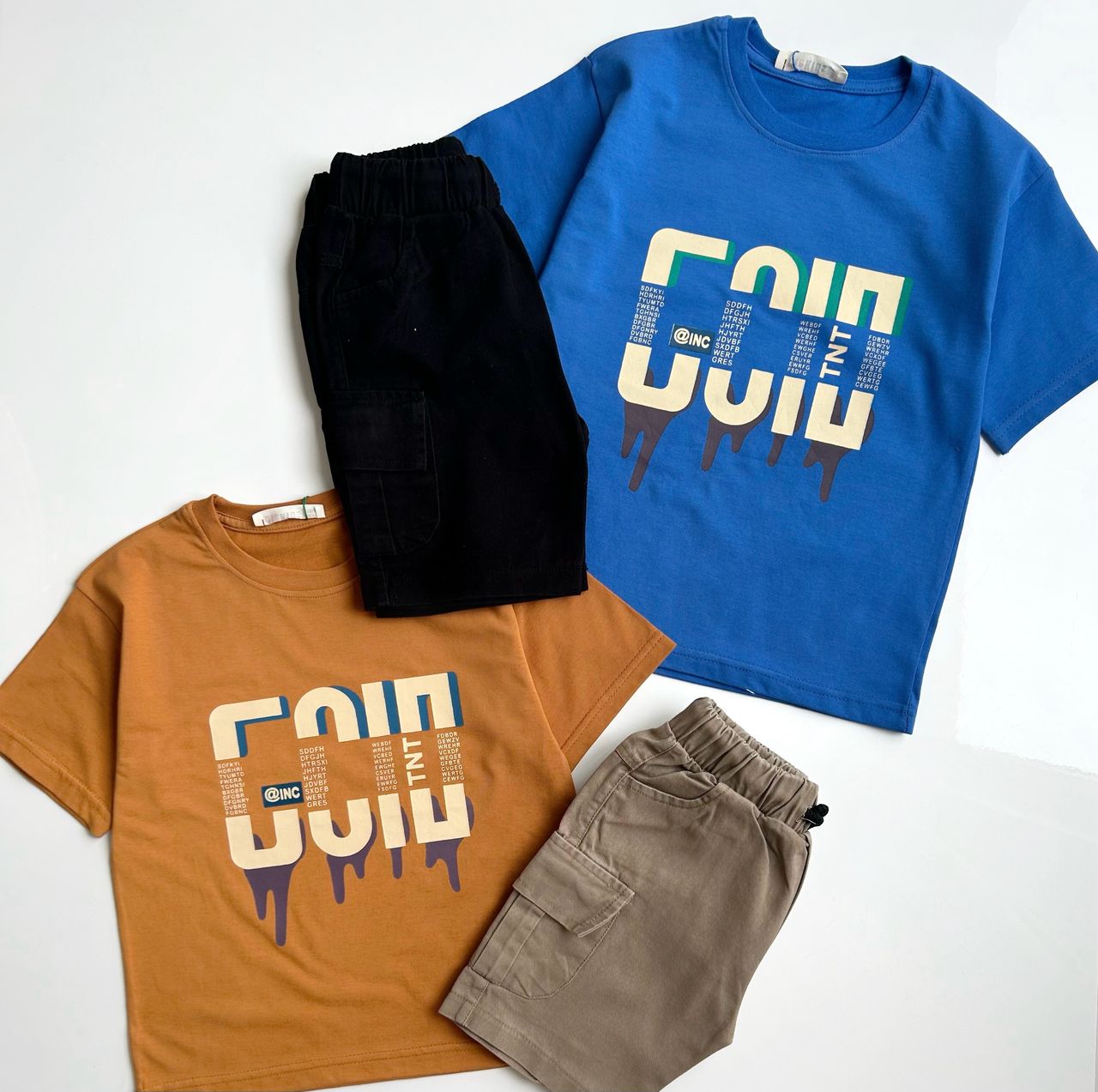 تیشرت شلوارک کتان - Image 6