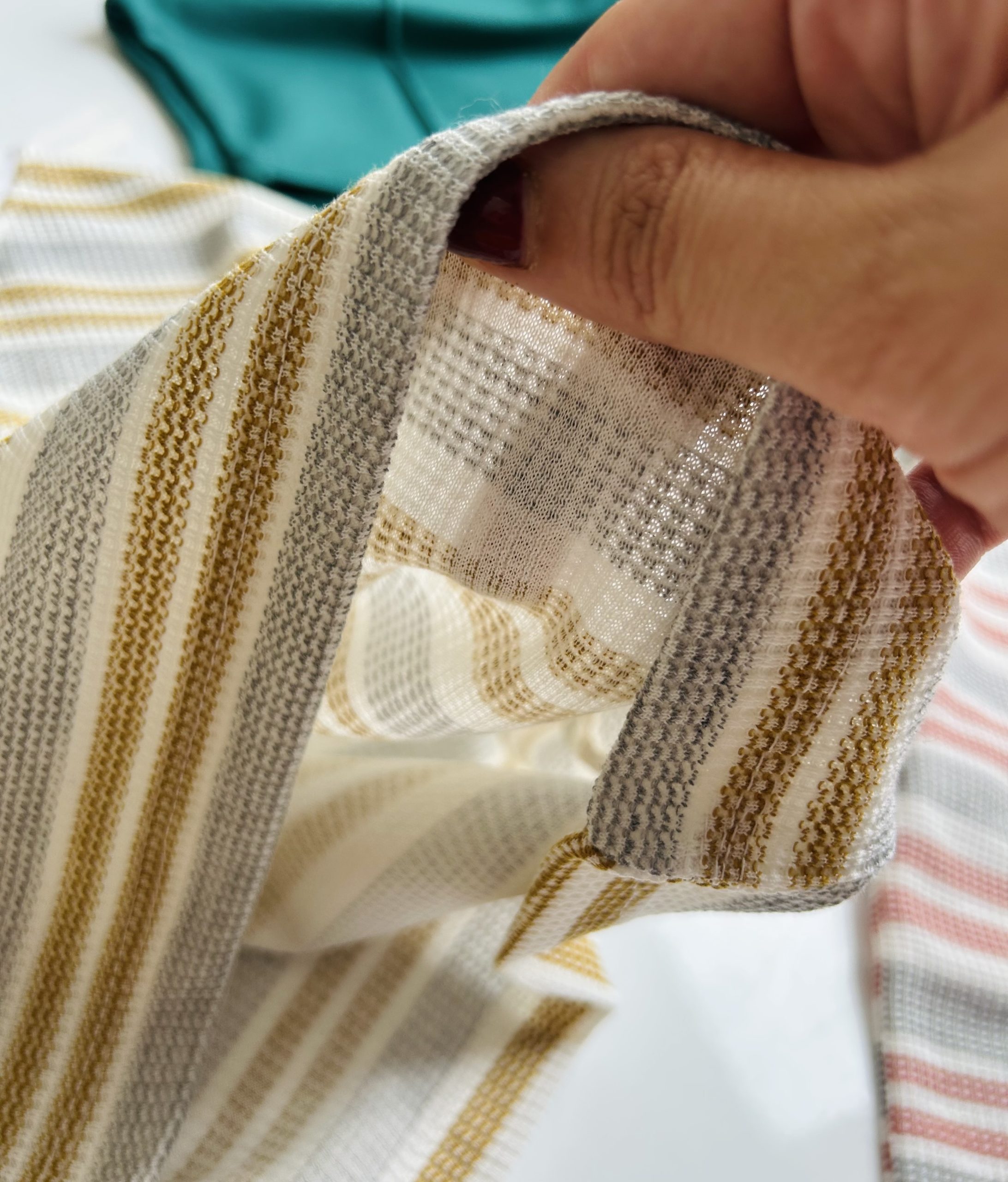 تیشرت جودون راه راه و شلوارک دورس - Image 9