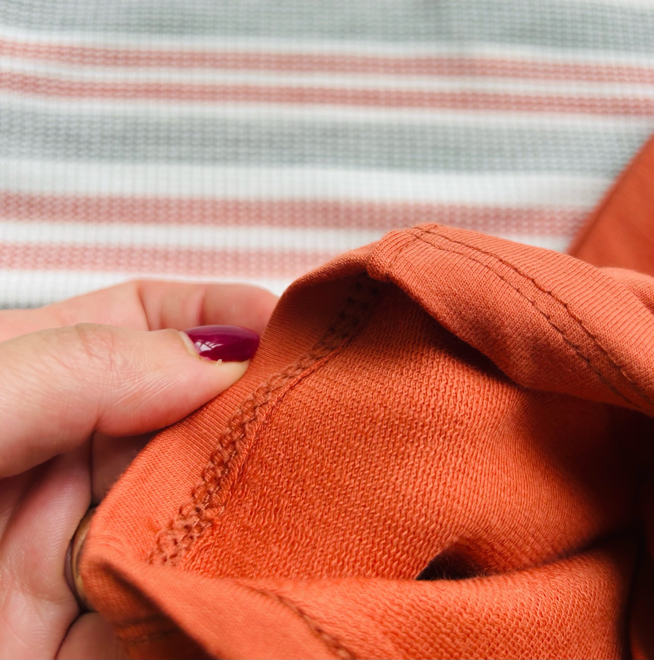 تیشرت جودون راه راه و شلوارک دورس - Image 8