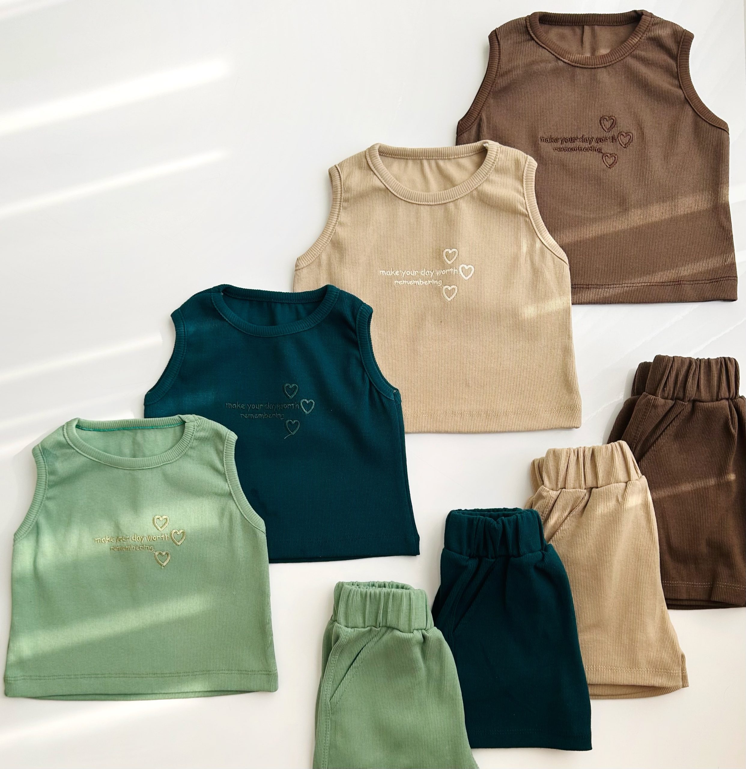 تاپ و شلوارک دخترانه - Image 4