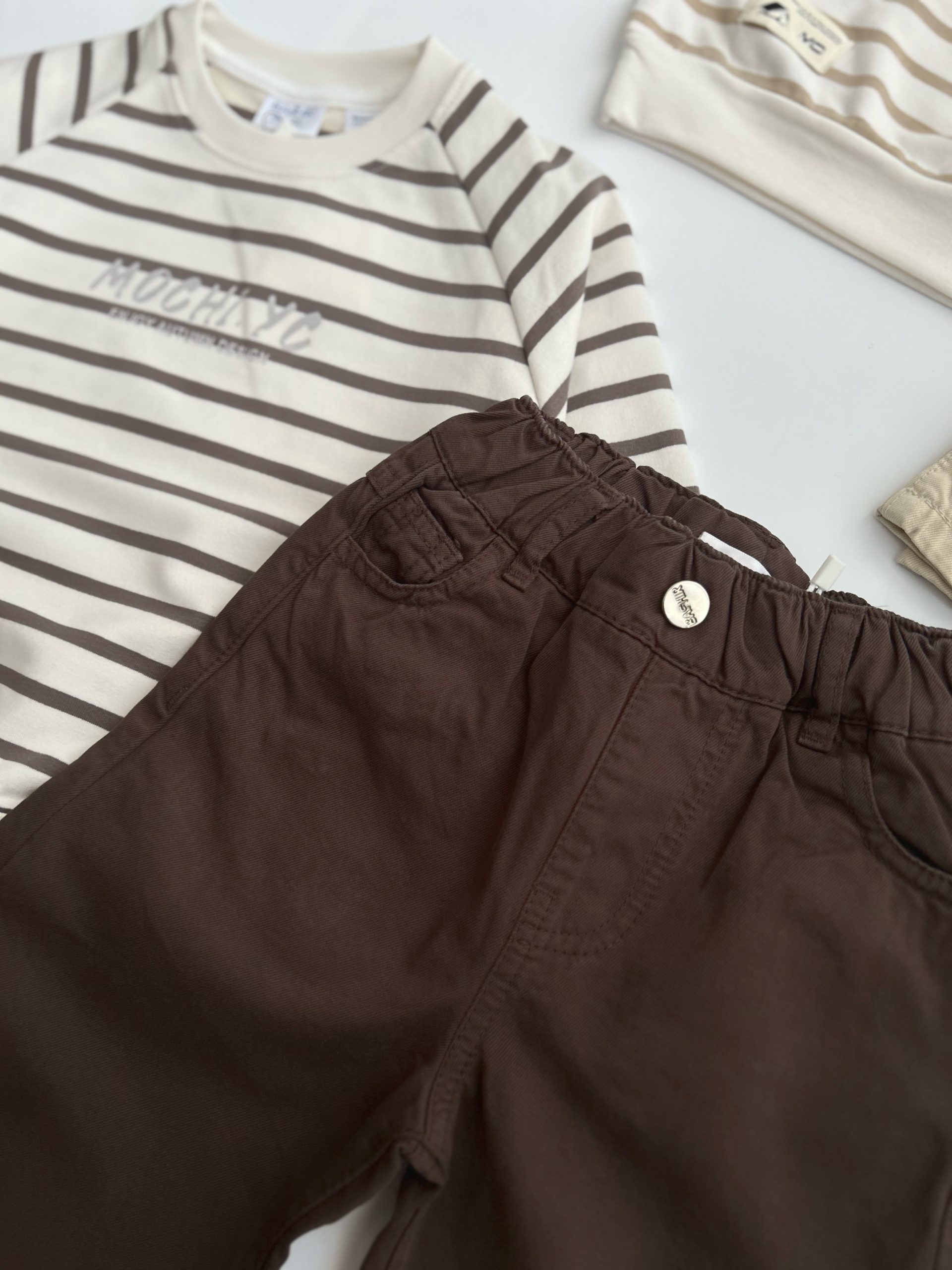 شلوار بگ کتان - Image 11