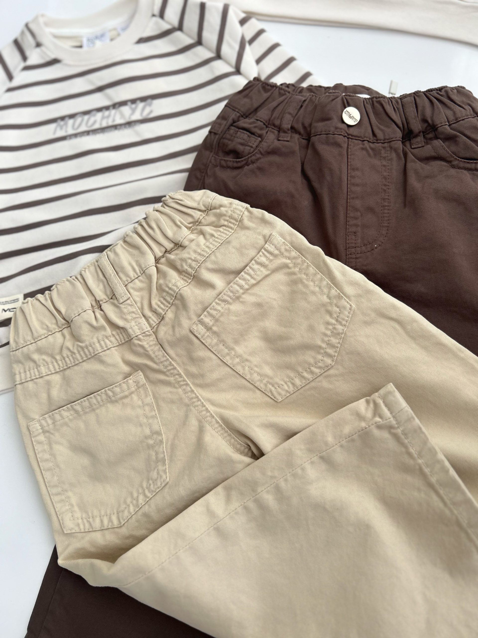 شلوار بگ کتان